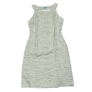 J.McLaughlin Animal Print Halter Mid Dress Size S